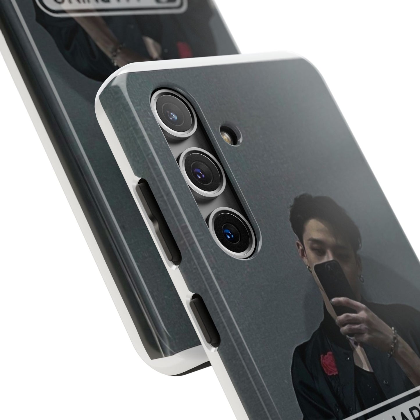 Warning: Bang Chan Tough Phone Case — Protective Slim Cover