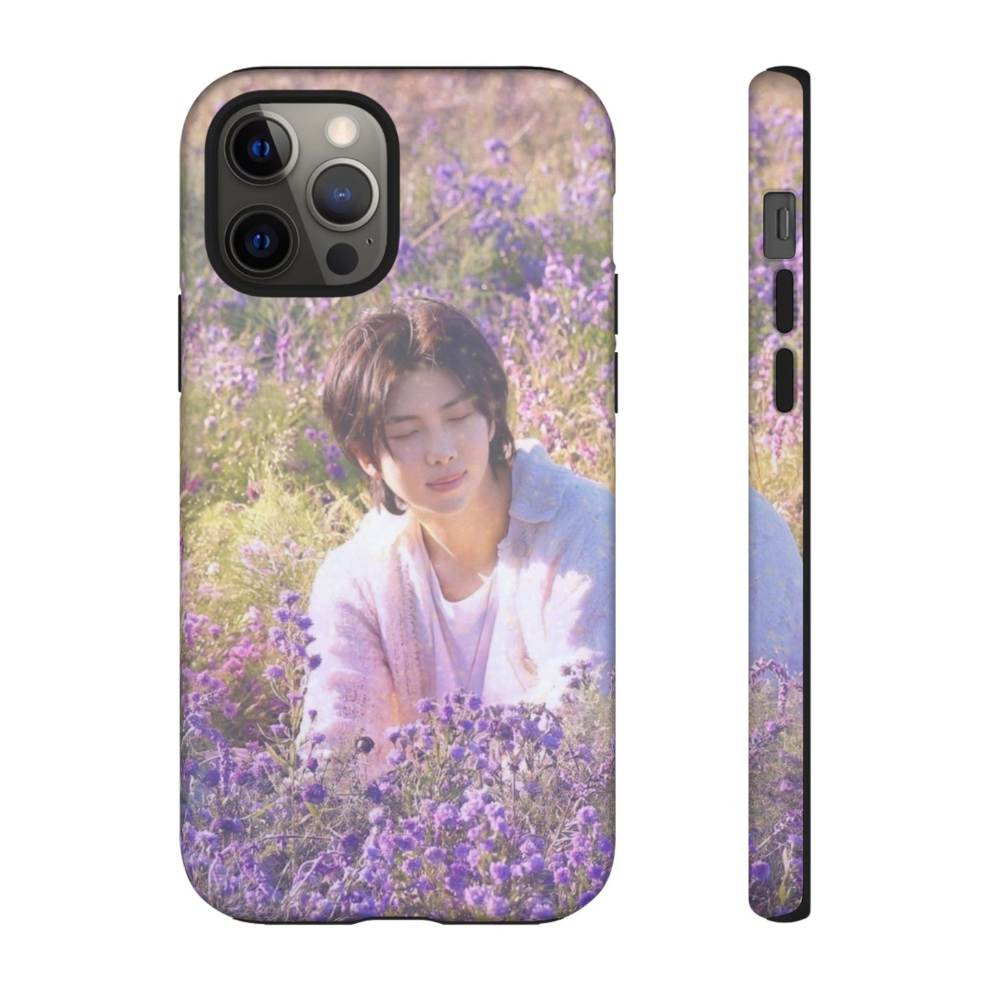 RM Floral Lavender Photo Phone Case