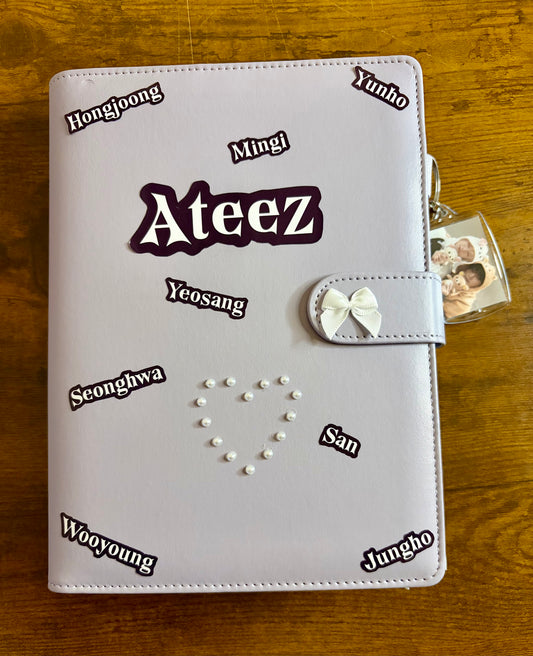 Ateez Photocard Binder