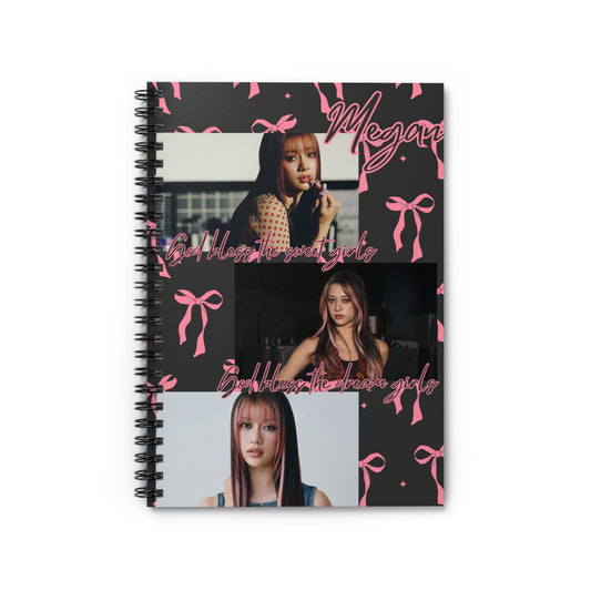 Megan Spiral Notebook — Ruled Spiral Journal