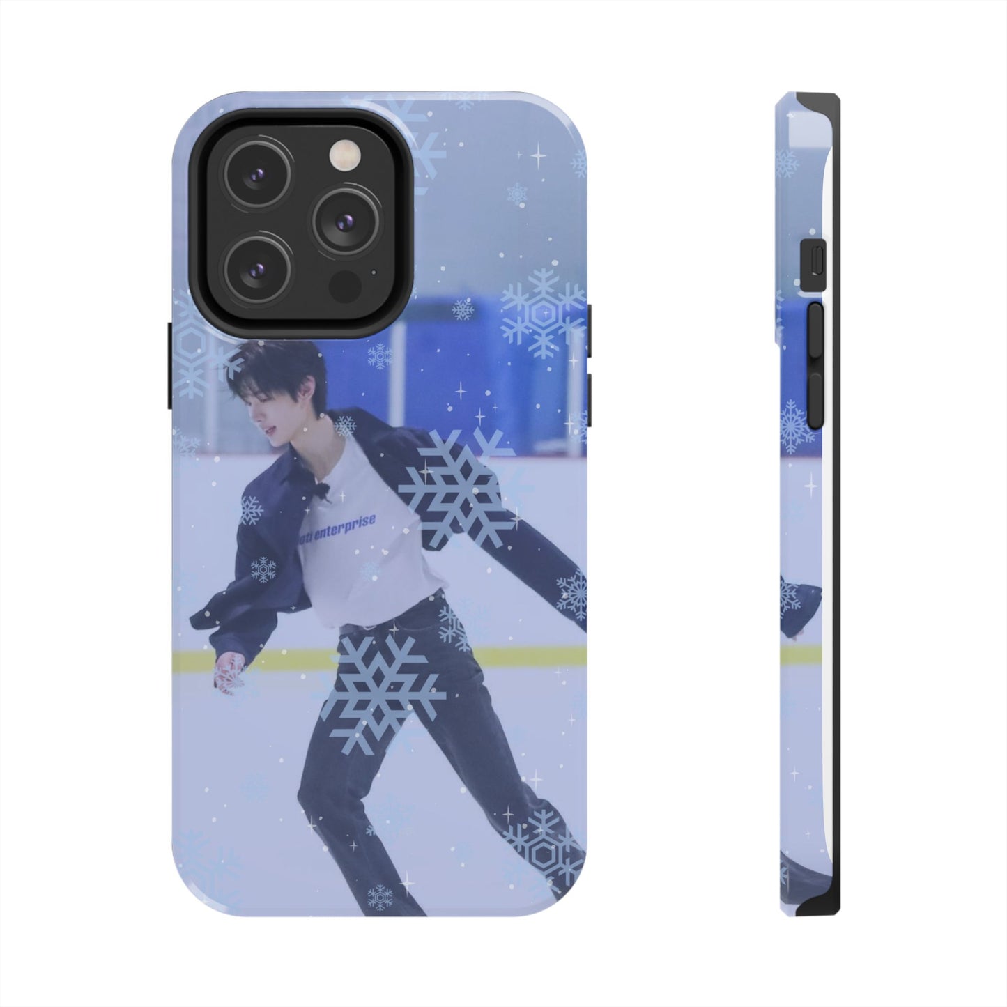 Ice Prince Tough Phone Case, Stylish Phone Protector, Winter Sports Accessory, Unique Gift for Skaters, Durable Phone Shell