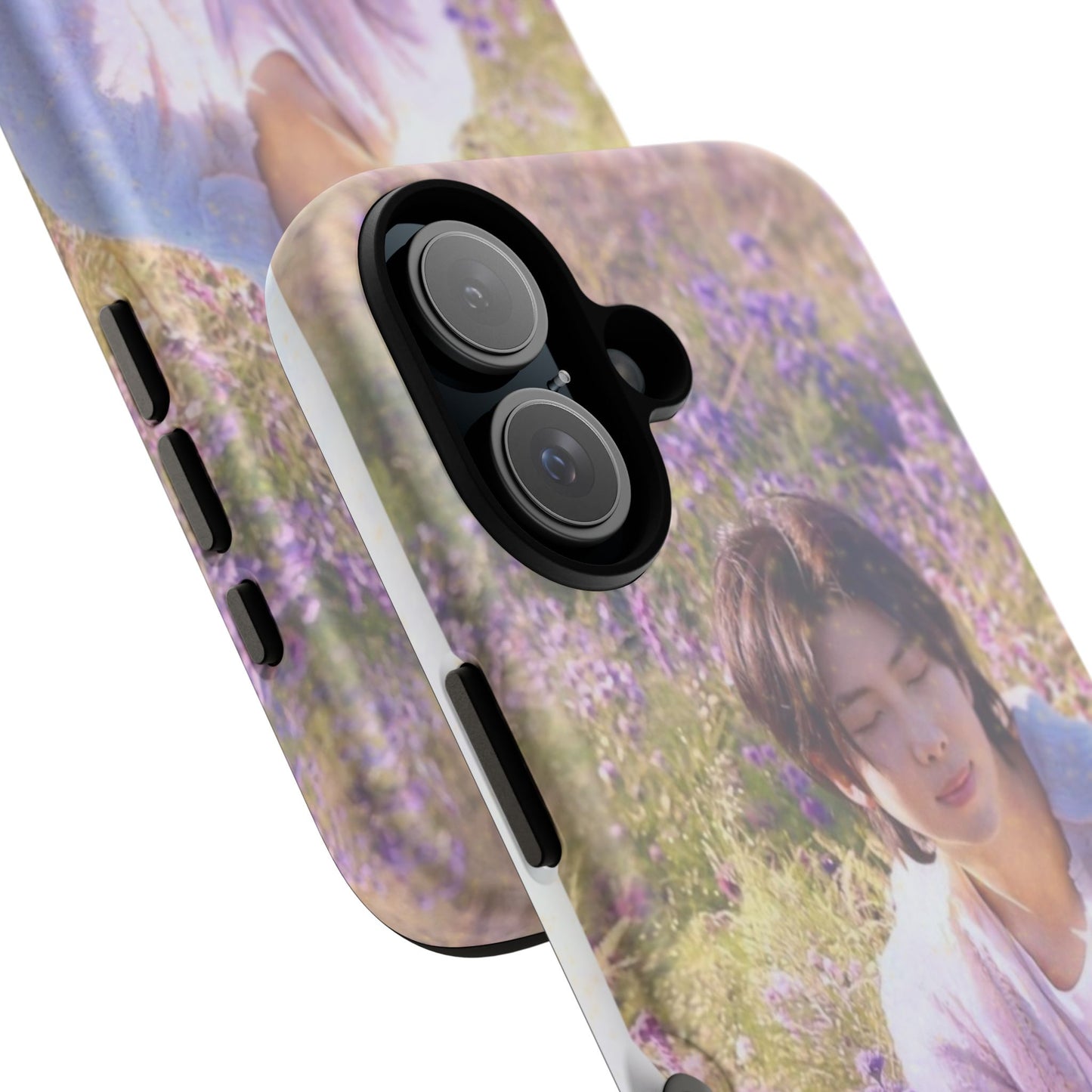 RM Floral Lavender Photo Phone Case