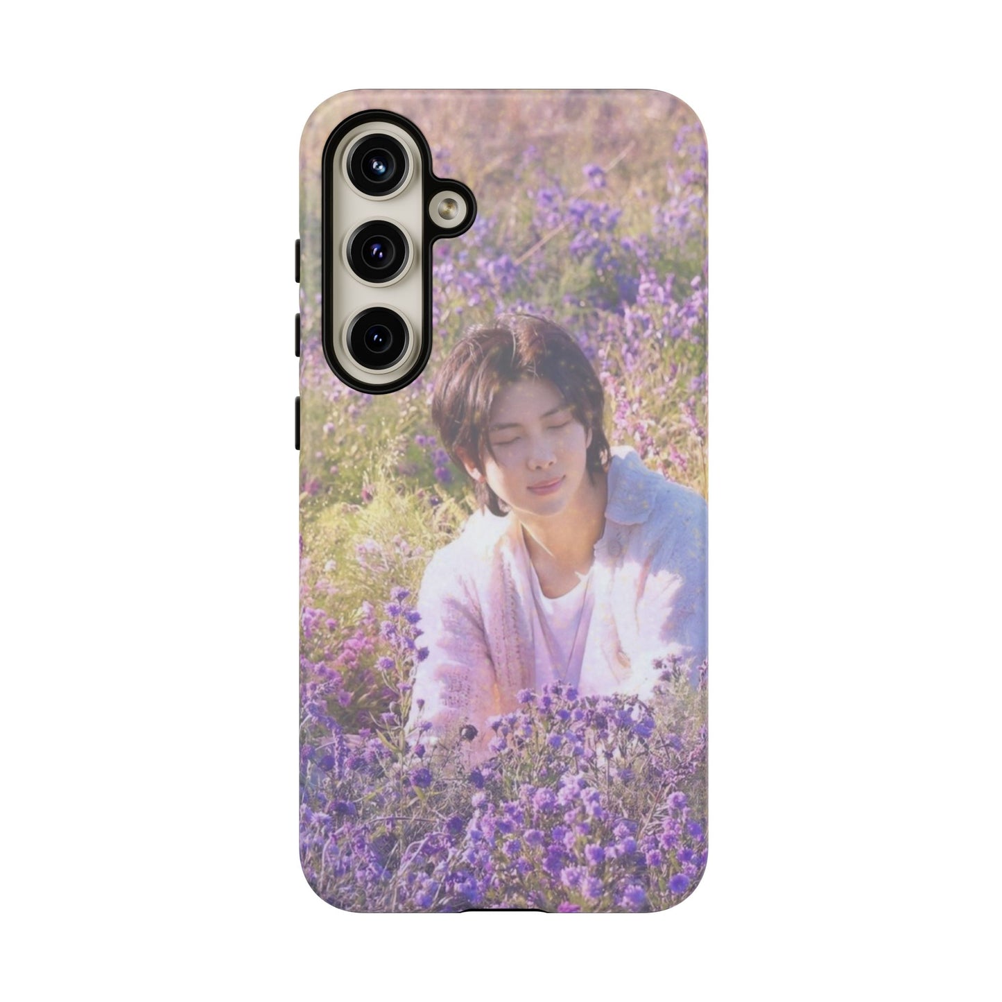 RM Floral Lavender Photo Phone Case