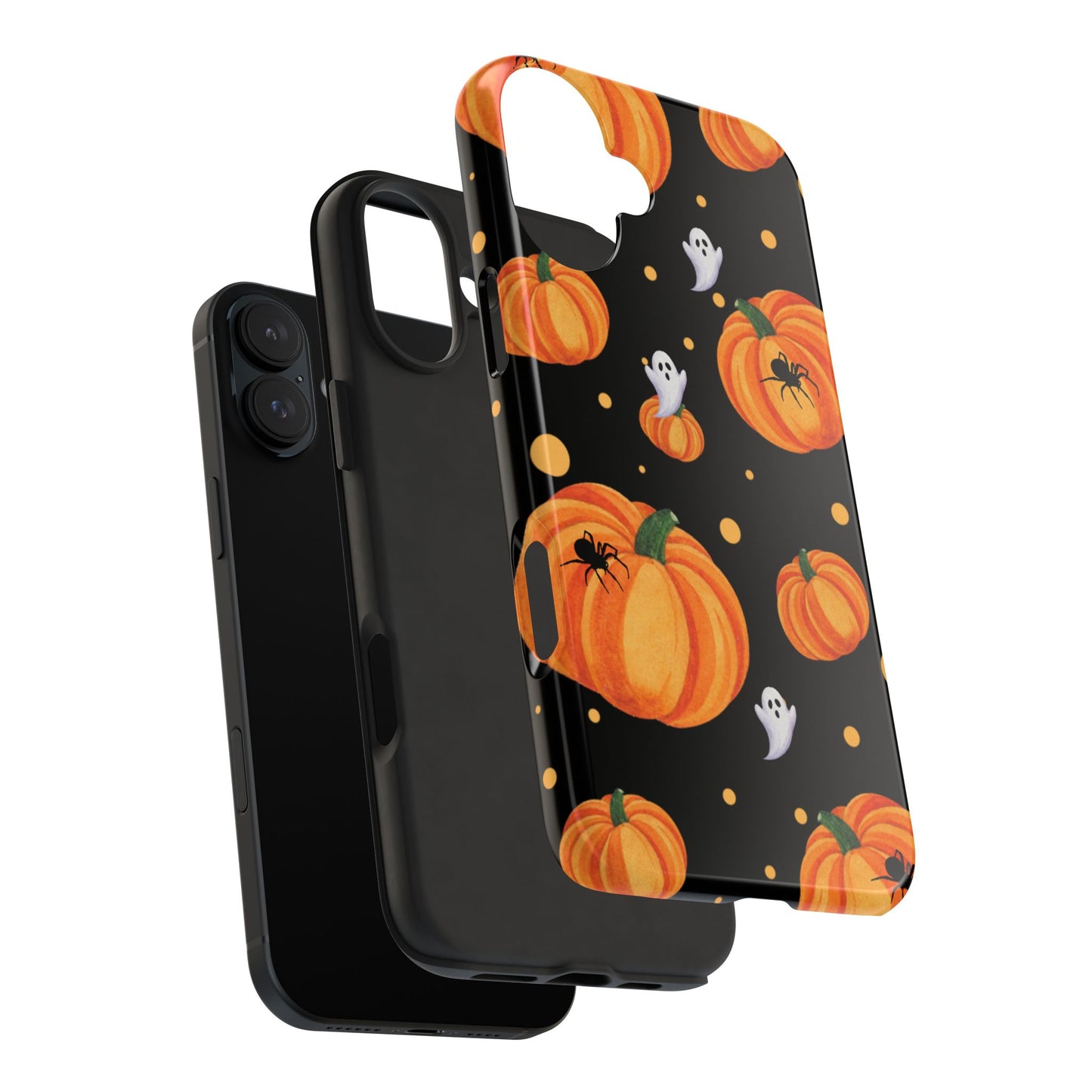 Halloween Pumpkin Phone Case, Spooky Ghost Phone Cover, Fall Autumn Decor, Cute Halloween Gifts, Mobile Protection