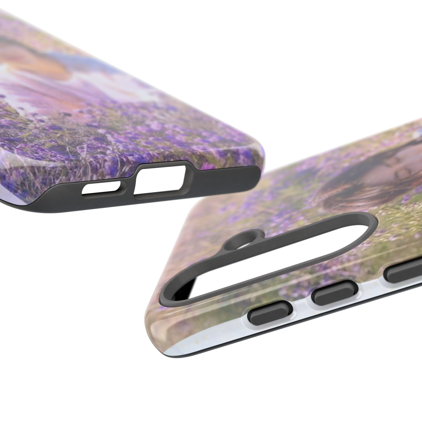 RM Floral Lavender Photo Phone Case