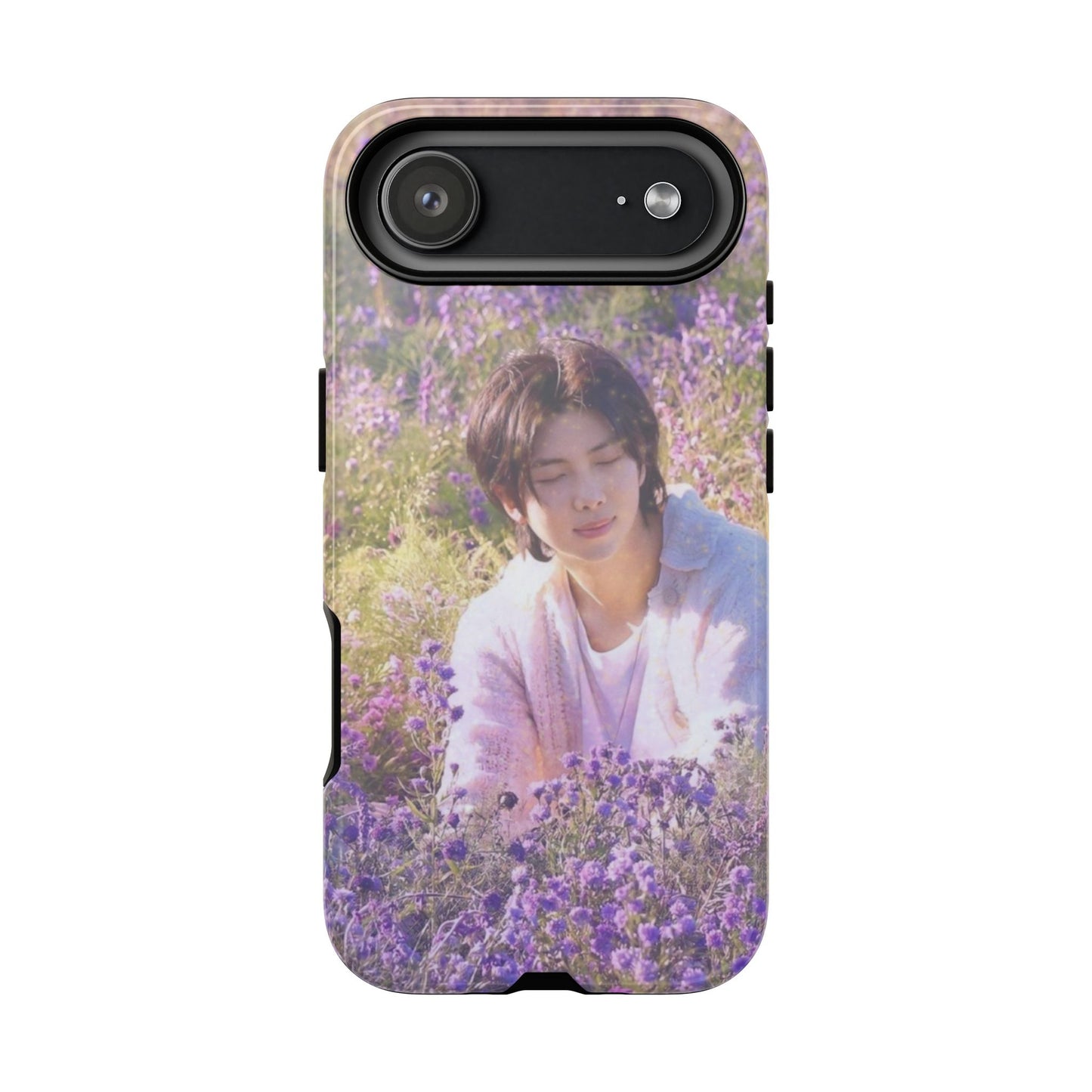 RM Floral Lavender Photo Phone Case