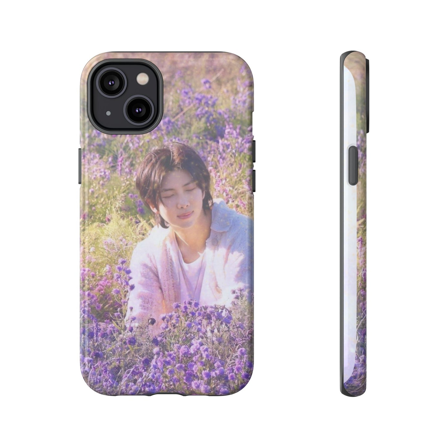 RM Floral Lavender Photo Phone Case