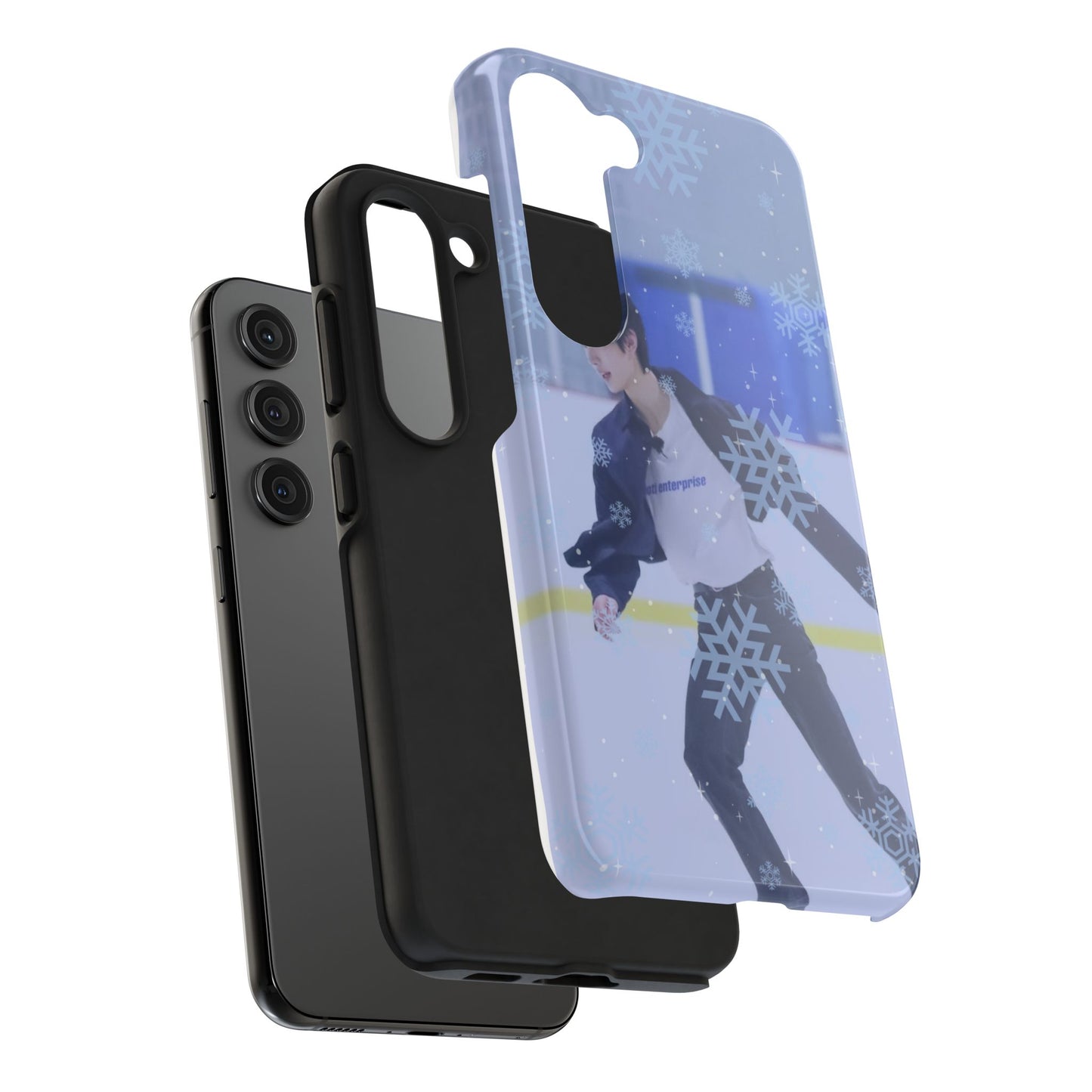 Ice Prince Tough Phone Case, Stylish Phone Protector, Winter Sports Accessory, Unique Gift for Skaters, Durable Phone Shell