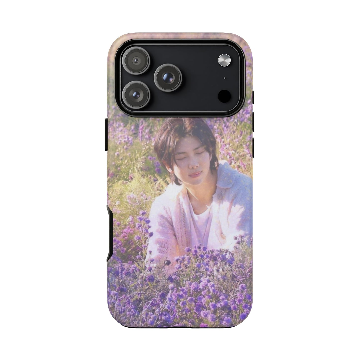 RM Floral Lavender Photo Phone Case