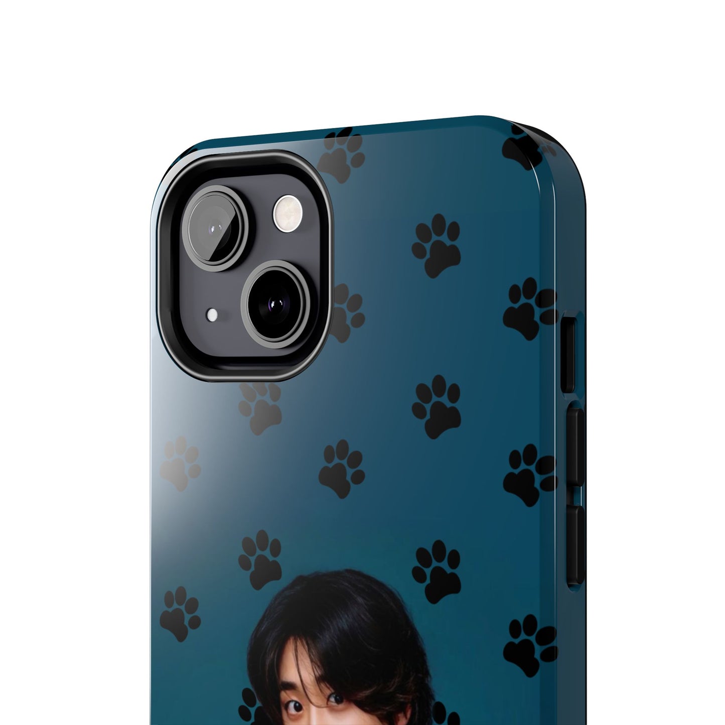 Han Jisung Paw Pattern Tough Phone Case — Photo Graphic Design
