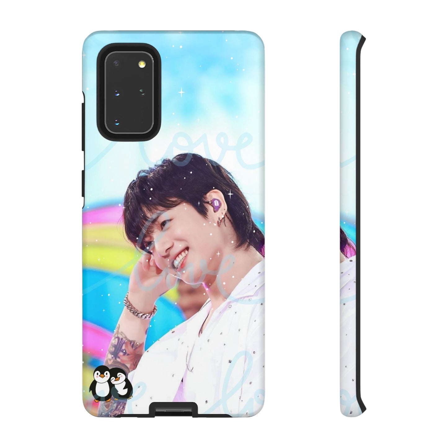Jungkook Phone Case - Love Rainbow Kpop Design