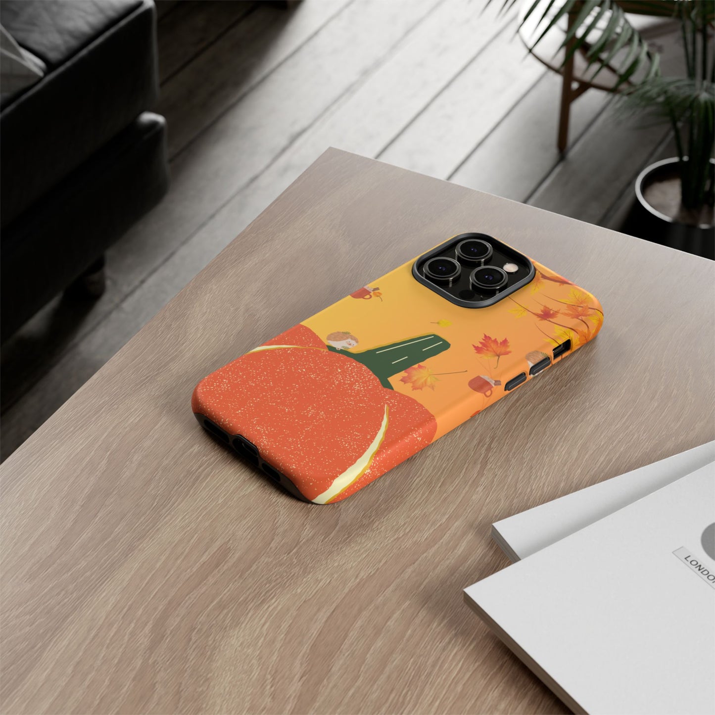 Autumn Pumpkin Phone Case, Fall Phone Cover, Cute Pumpkin Design, Seasonal Gift, Halloween Decor