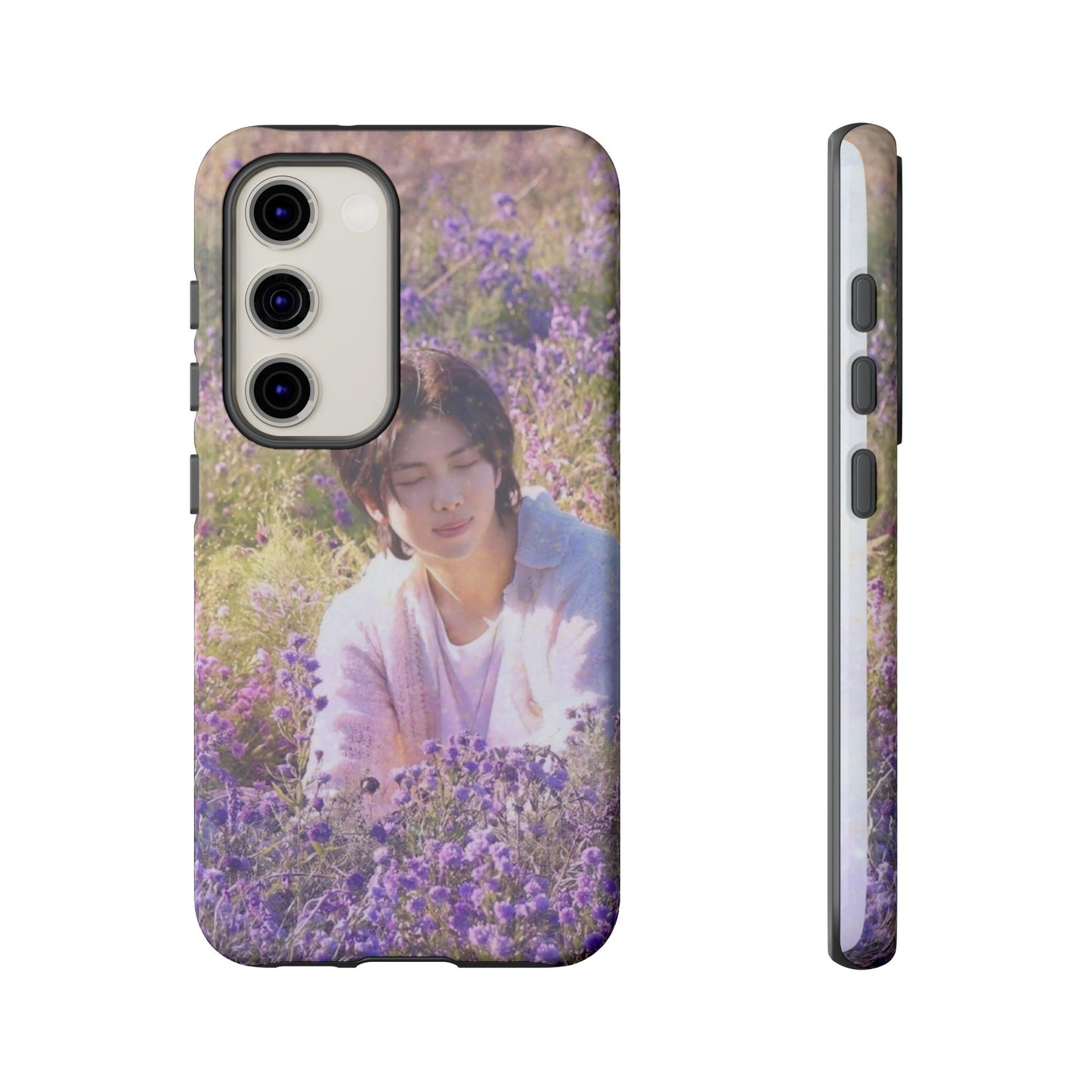 RM Floral Lavender Photo Phone Case
