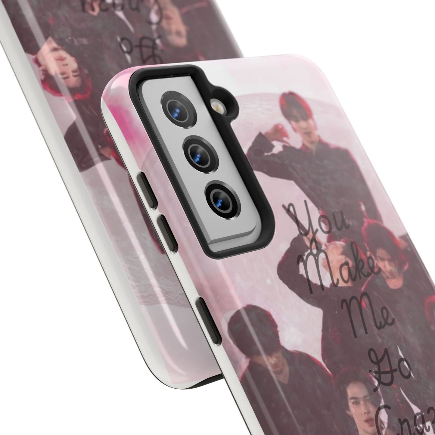 Enhypen Stylish Phone Case - You Make Me Go Crazy Over You, Durable Protection, Trendy Accessory, Gift for Friends