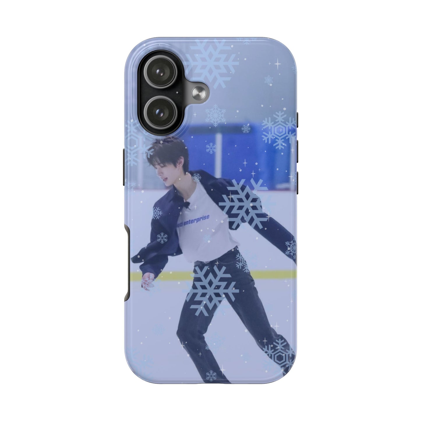 Ice Prince Tough Phone Case, Stylish Phone Protector, Winter Sports Accessory, Unique Gift for Skaters, Durable Phone Shell