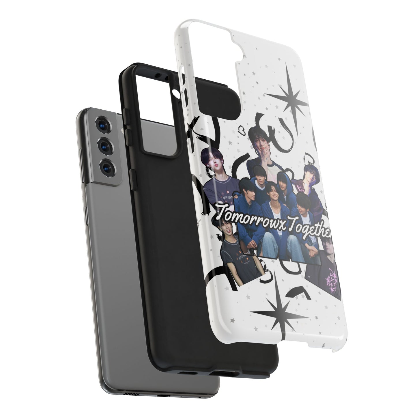 Tomorrow X Together Tough Phone Case - Trendy K-Pop Protector, Perfect Gift for Fans, Holiday Essentials, Customized Protection