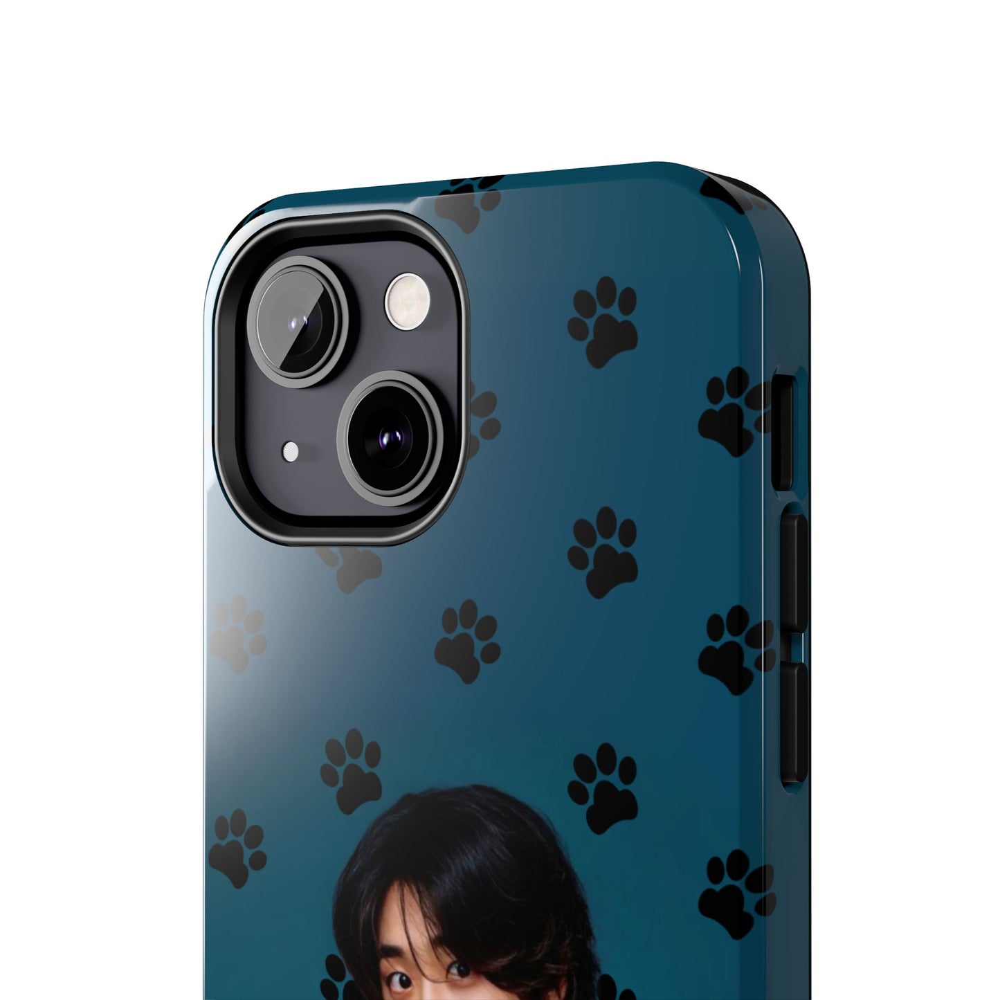 Han Jisung Paw Pattern Tough Phone Case — Photo Graphic Design