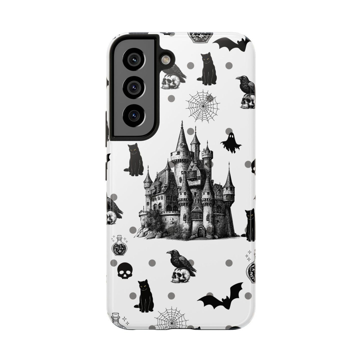 Gothic Castle Phone Cases - Tough & Stylish, Halloween Gifts, Spooky Vibe, Unique Designs, Phone Accessories, Customized Cases