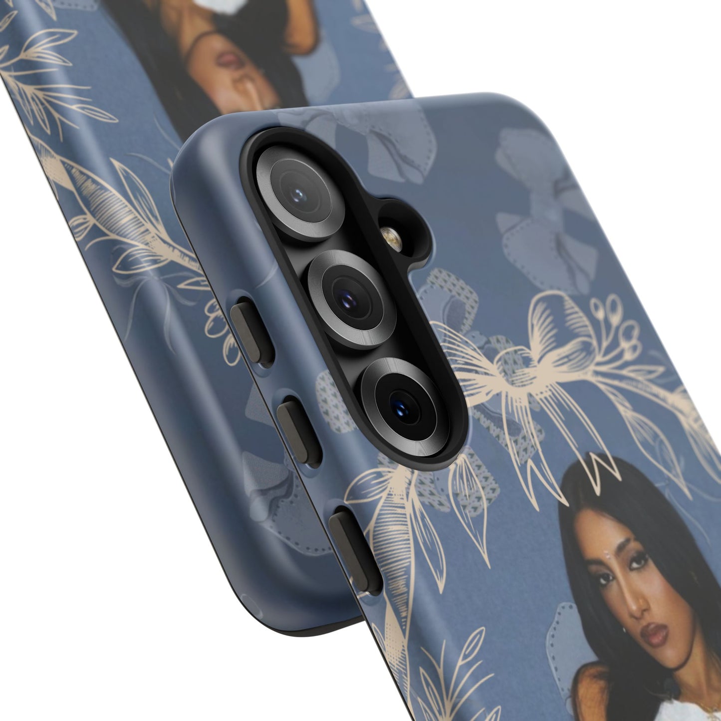 Lara Tough Phone Case — Protective Slim Case with Bow Wreath Design