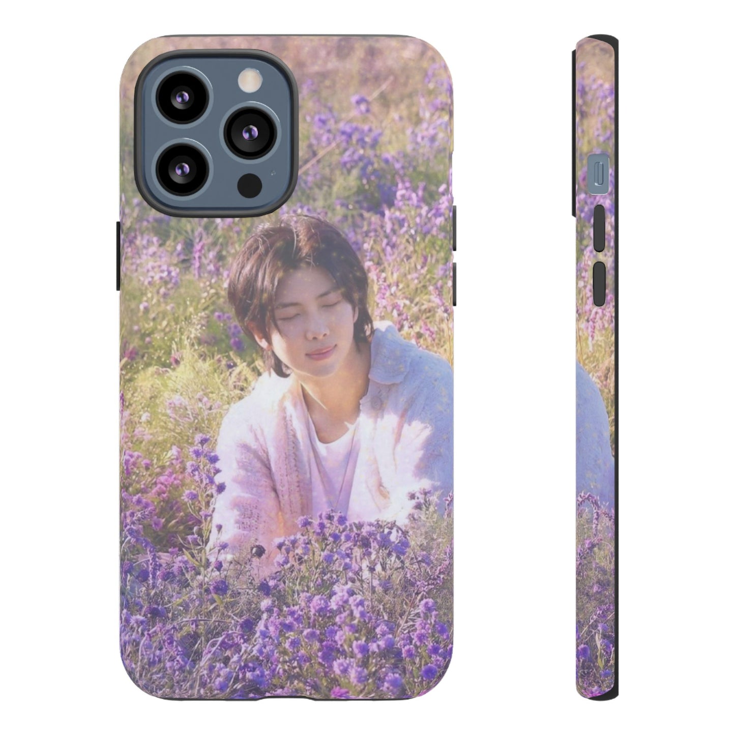 RM Floral Lavender Photo Phone Case