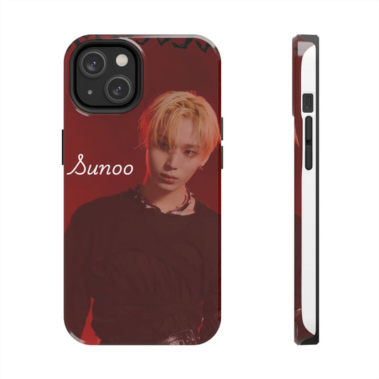 Sunoo Stylish Tough Phone Cases for Fans, Personalized Phone Covers, Durable Custom Cases, Unique Gifts for Enthusiasts, Trendy Tech Accessories