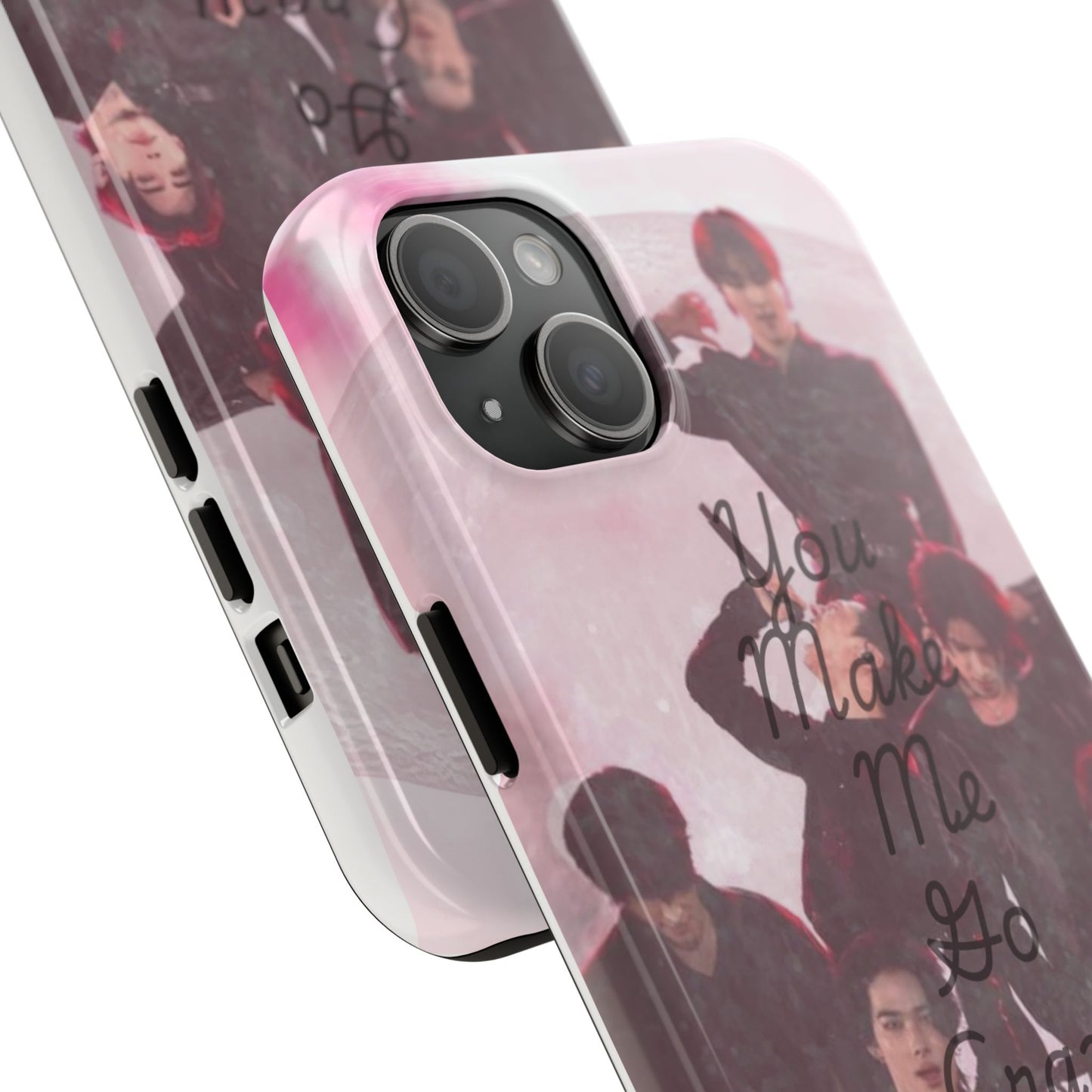 Enhypen Stylish Phone Case - You Make Me Go Crazy Over You, Durable Protection, Trendy Accessory, Gift for Friends