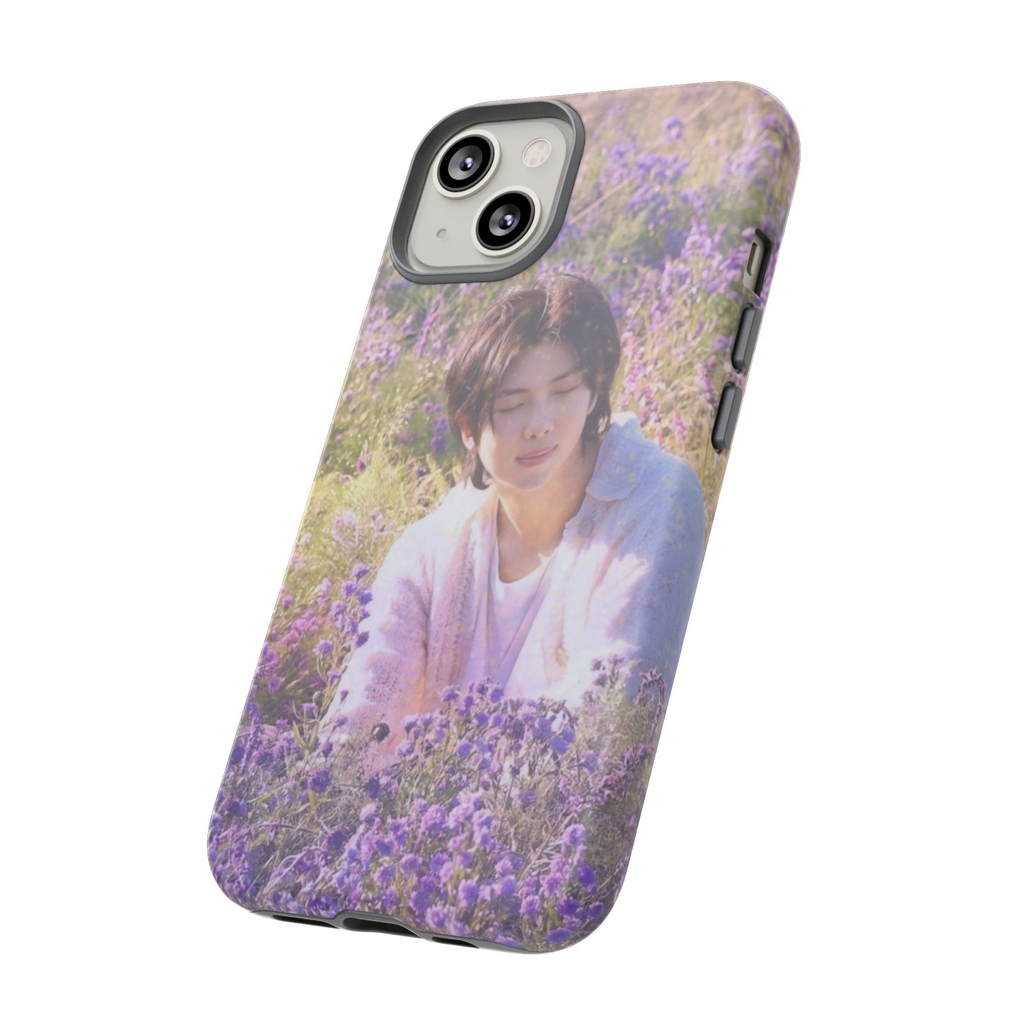 RM Floral Lavender Photo Phone Case