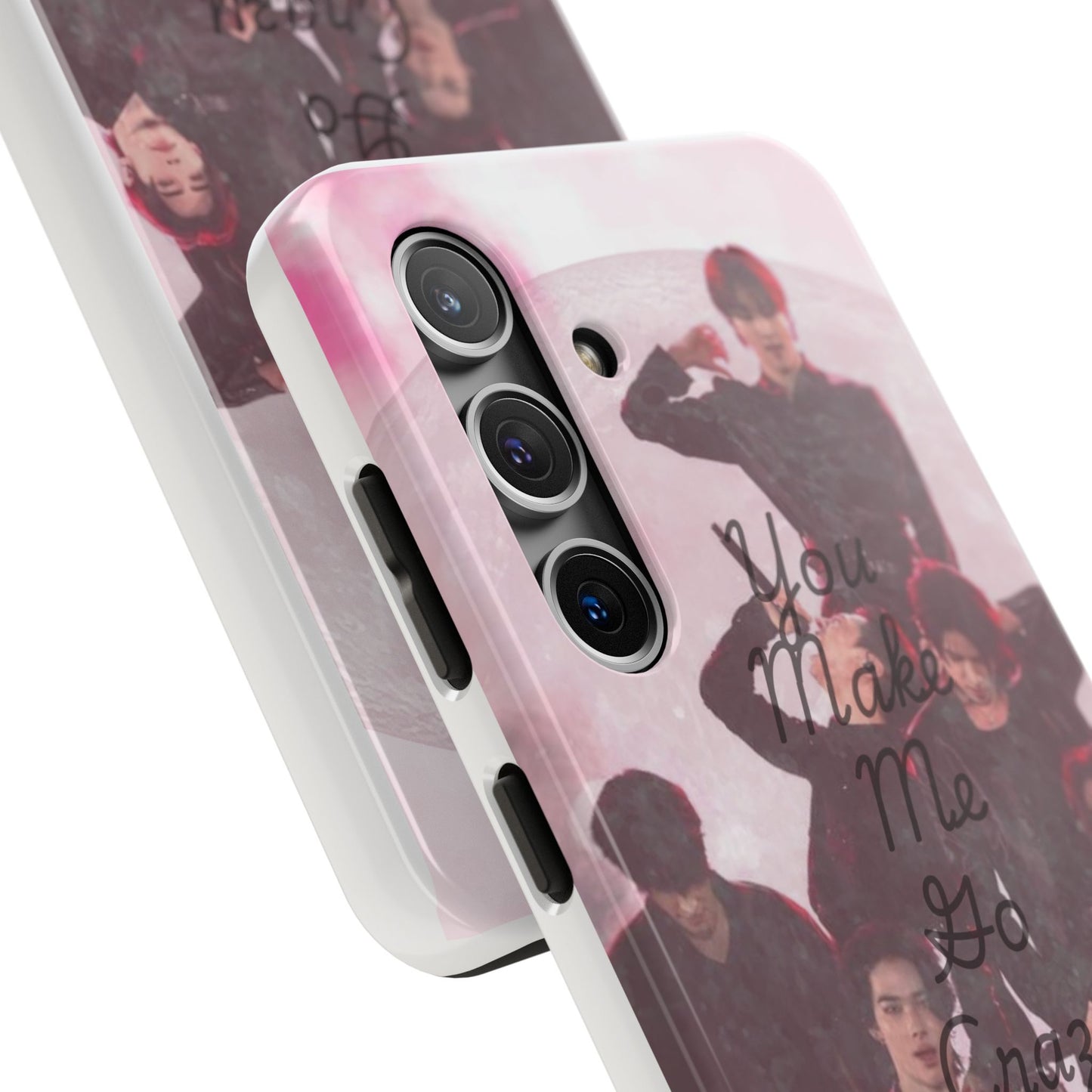 Enhypen Stylish Phone Case - You Make Me Go Crazy Over You, Durable Protection, Trendy Accessory, Gift for Friends