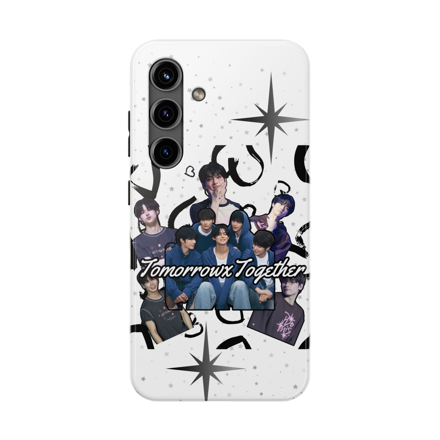 Tomorrow X Together Tough Phone Case - Trendy K-Pop Protector, Perfect Gift for Fans, Holiday Essentials, Customized Protection