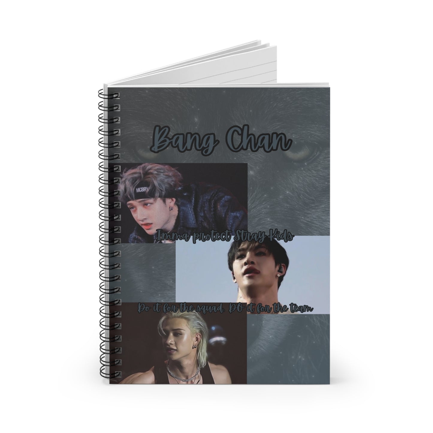 Bang Chan Spiral Notebook
