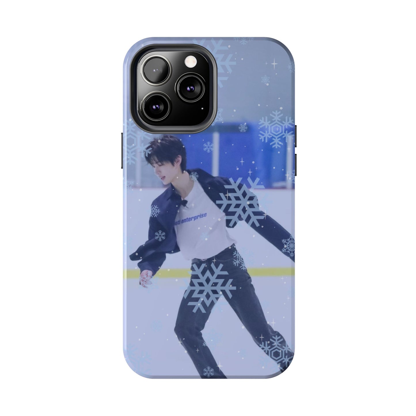 Ice Prince Tough Phone Case, Stylish Phone Protector, Winter Sports Accessory, Unique Gift for Skaters, Durable Phone Shell