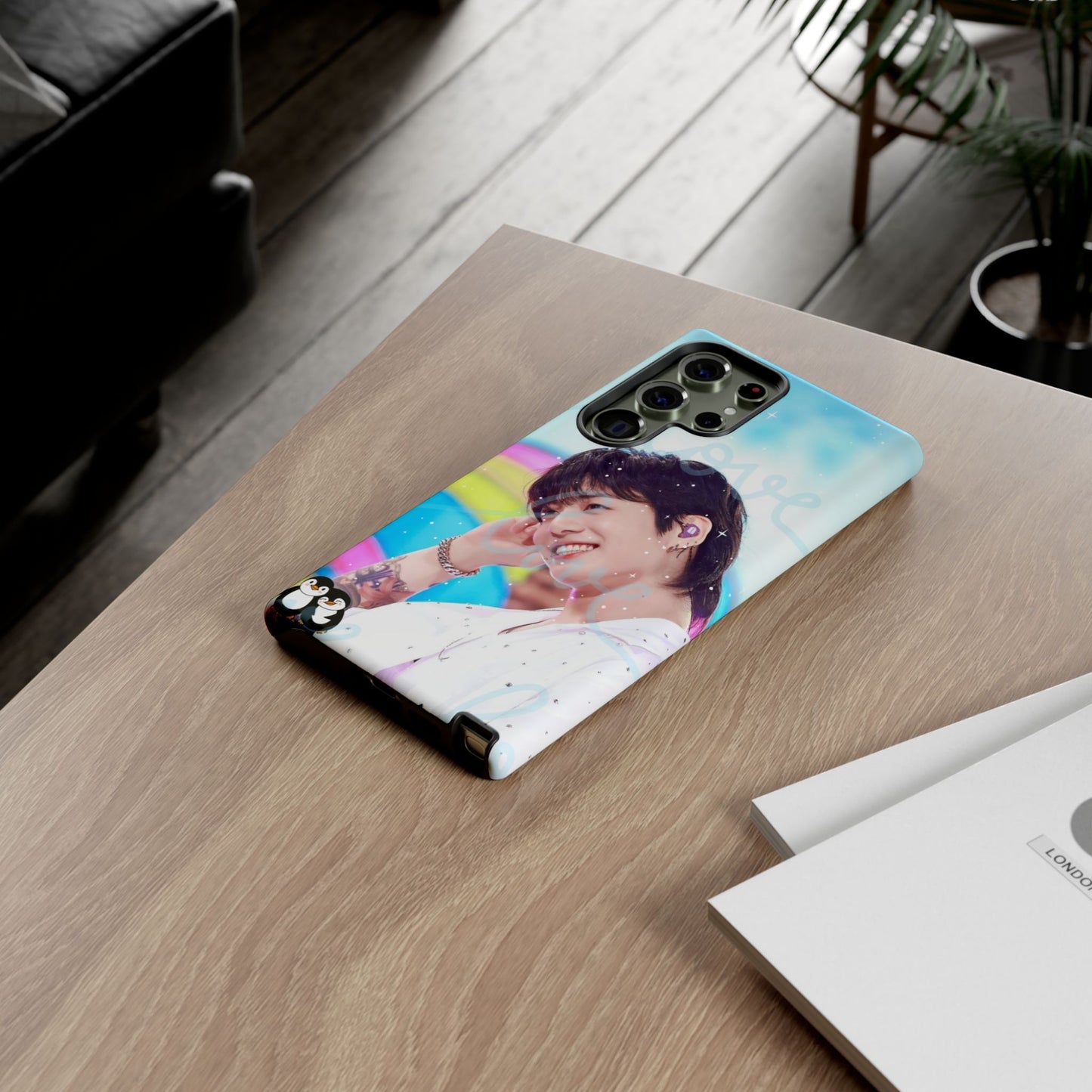 Jungkook Phone Case - Love Rainbow Kpop Design