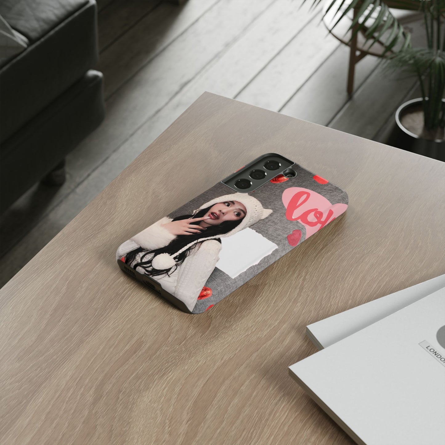 Sophia Phone Case — Cute 'Love' Design