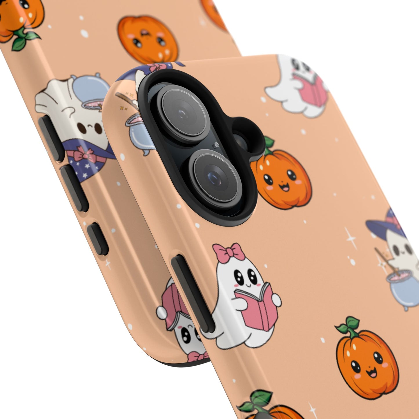 Halloween Ghosts Phone Case, Cute Tough Case, Pumpkin Designs, Spooky Decor, Fall Accessories, Trick or Treat Gift