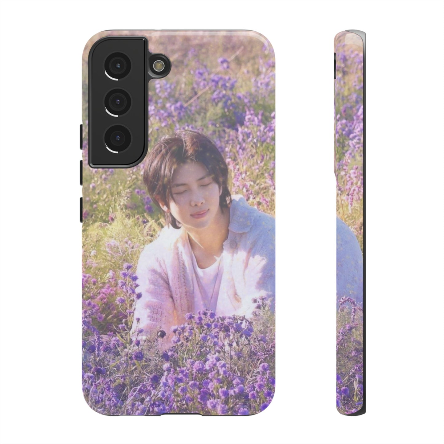RM Floral Lavender Photo Phone Case