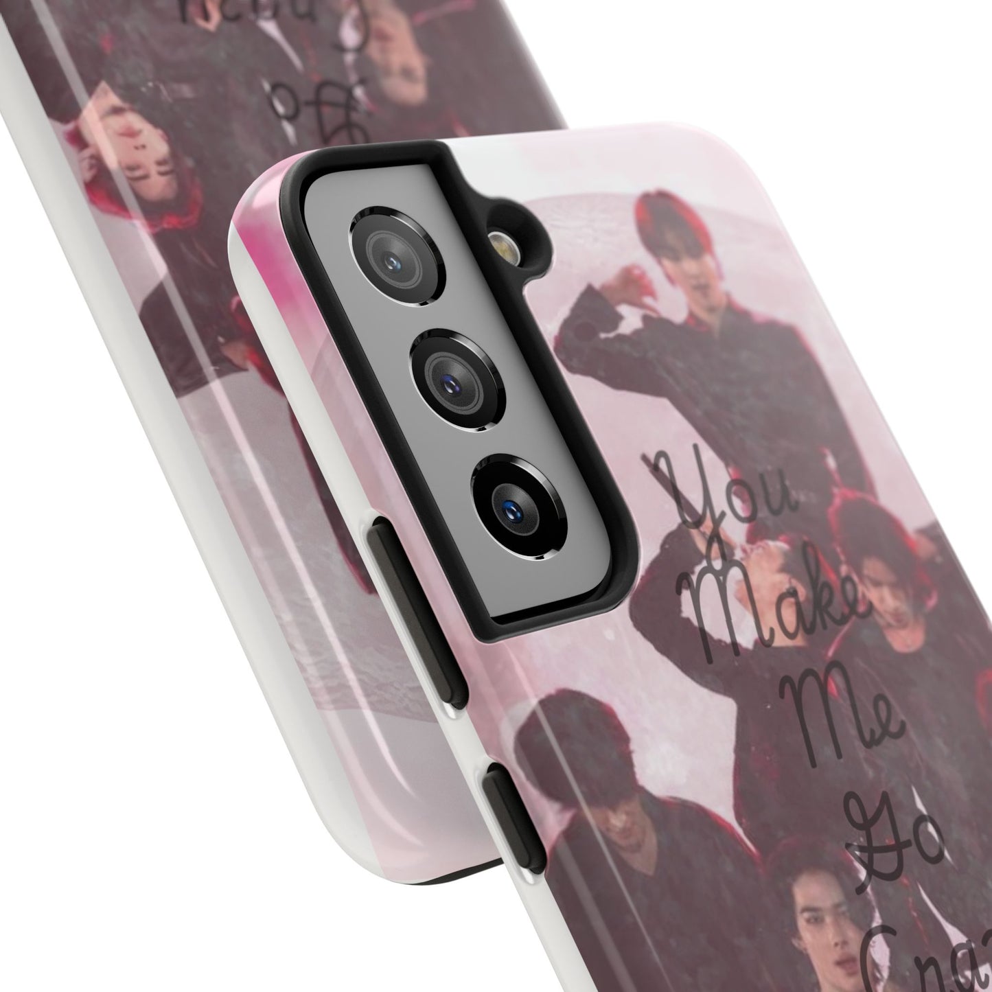 Enhypen Stylish Phone Case - You Make Me Go Crazy Over You, Durable Protection, Trendy Accessory, Gift for Friends