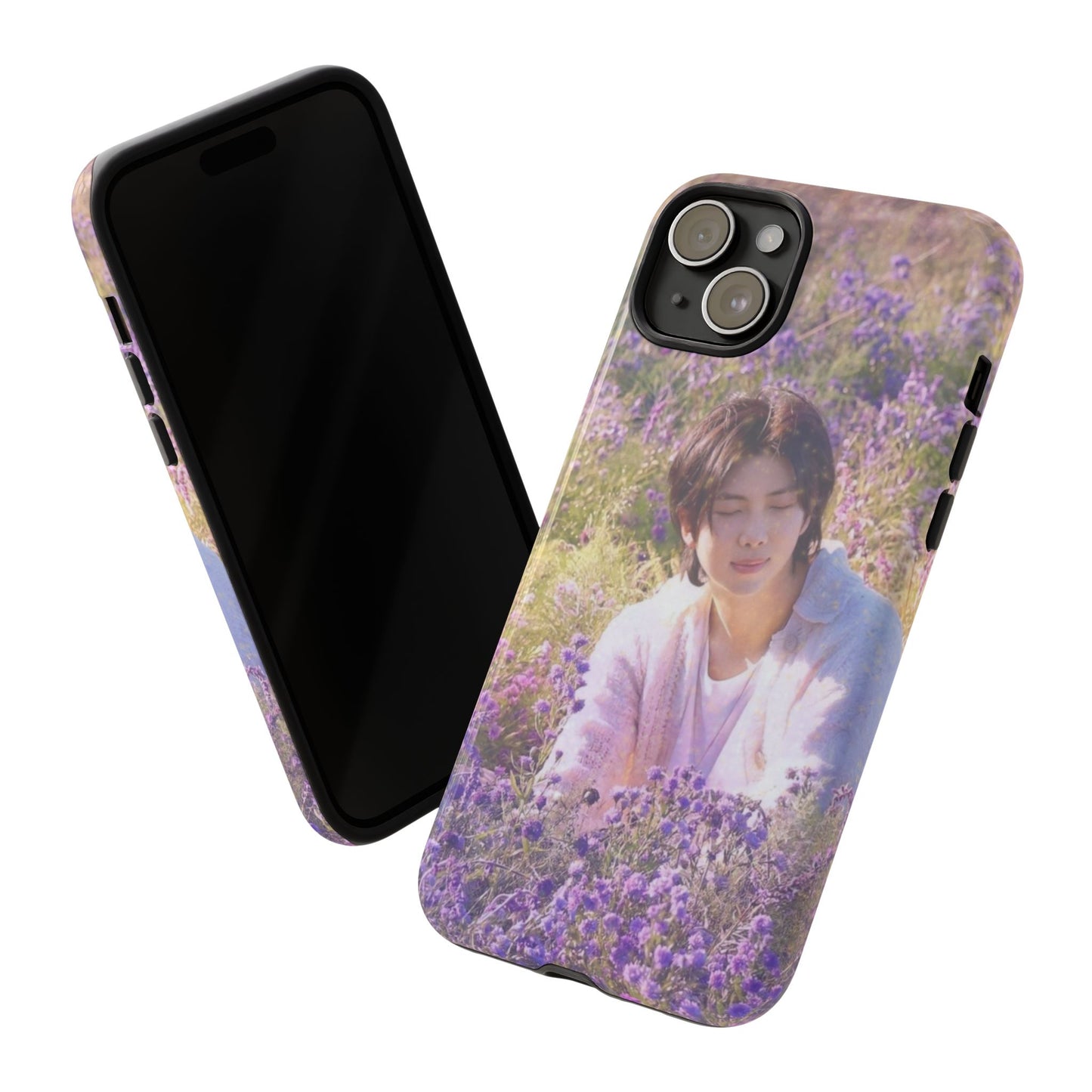 RM Floral Lavender Photo Phone Case