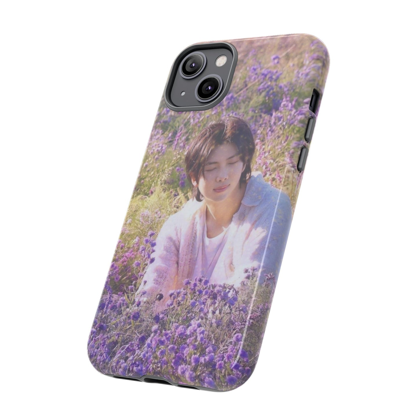 RM Floral Lavender Photo Phone Case