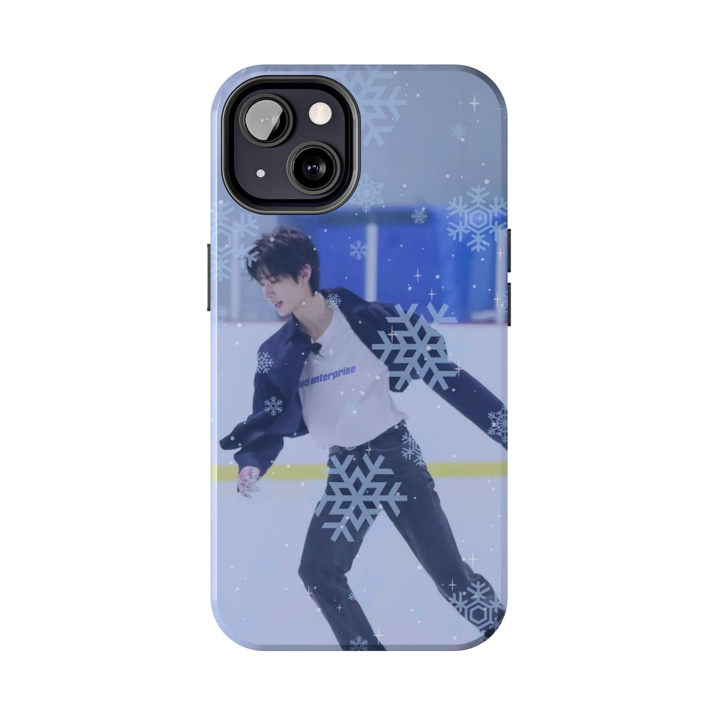 Ice Prince Tough Phone Case, Stylish Phone Protector, Winter Sports Accessory, Unique Gift for Skaters, Durable Phone Shell