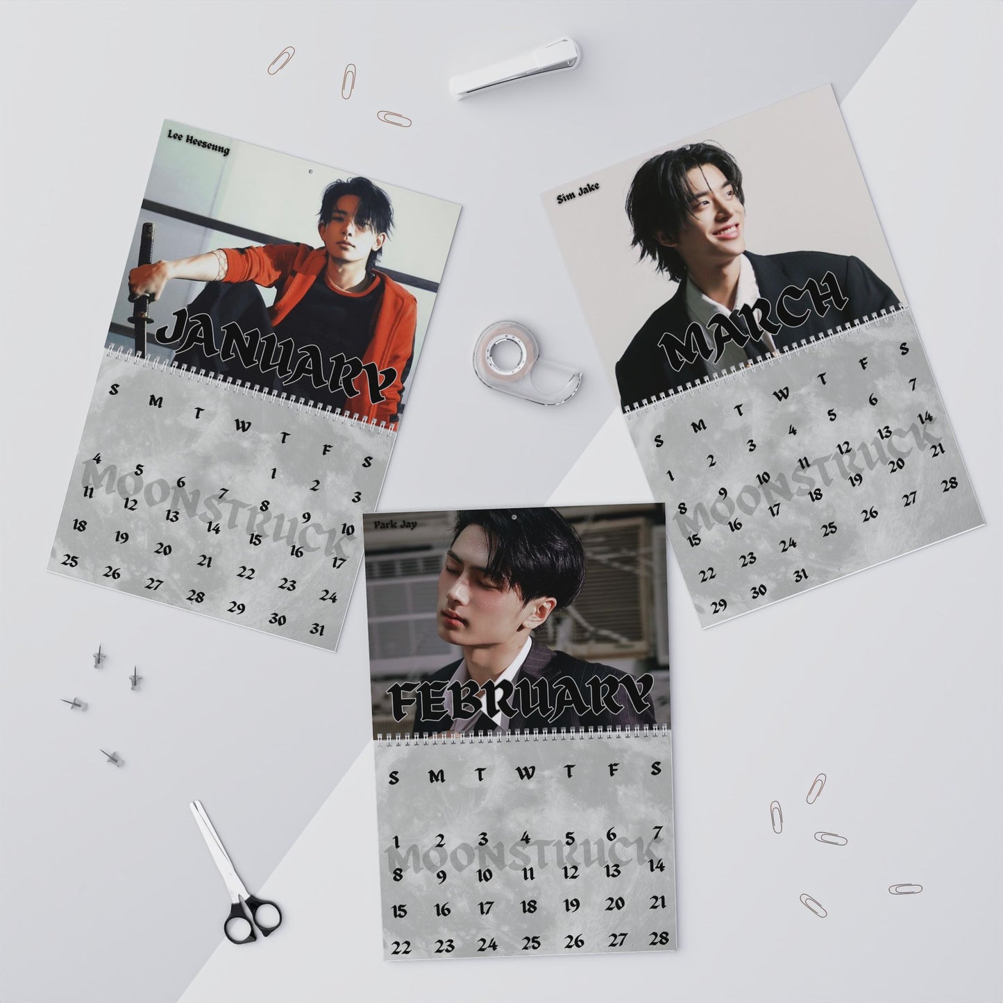 Enhypen Wall Calendar