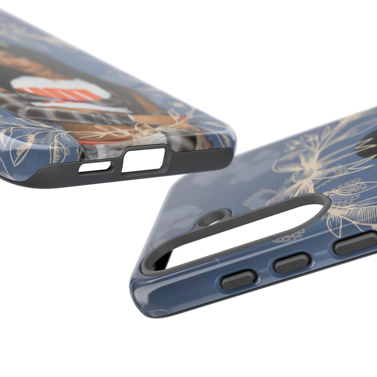 Lara Tough Phone Case — Protective Slim Case with Bow Wreath Design