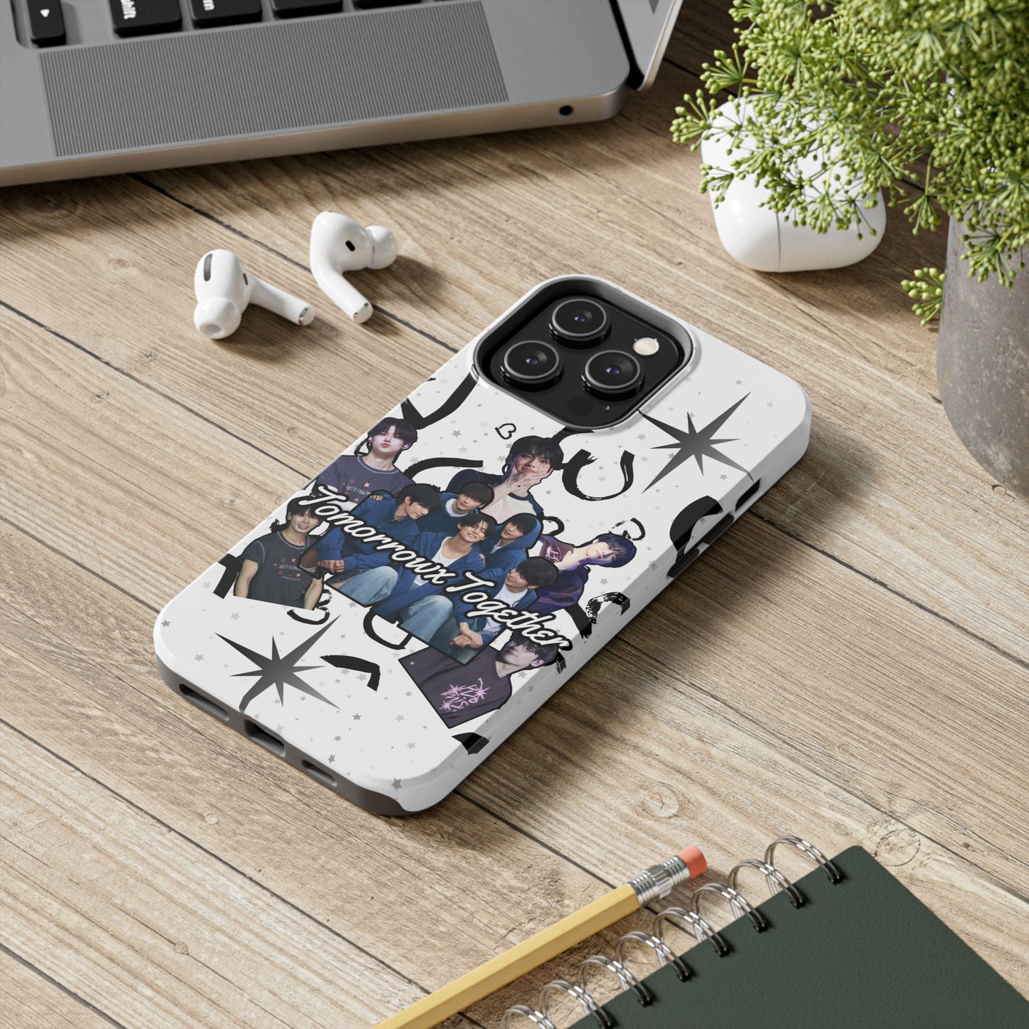Tomorrow X Together Tough Phone Case - Trendy K-Pop Protector, Perfect Gift for Fans, Holiday Essentials, Customized Protection