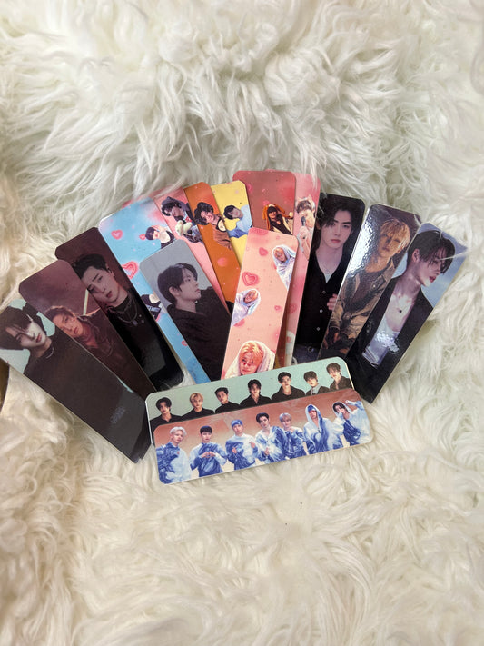 Enhypen Handmade Bookmarks - Unique Collection Featuring Multiple Designs and Images Perfect for Any Book Lover