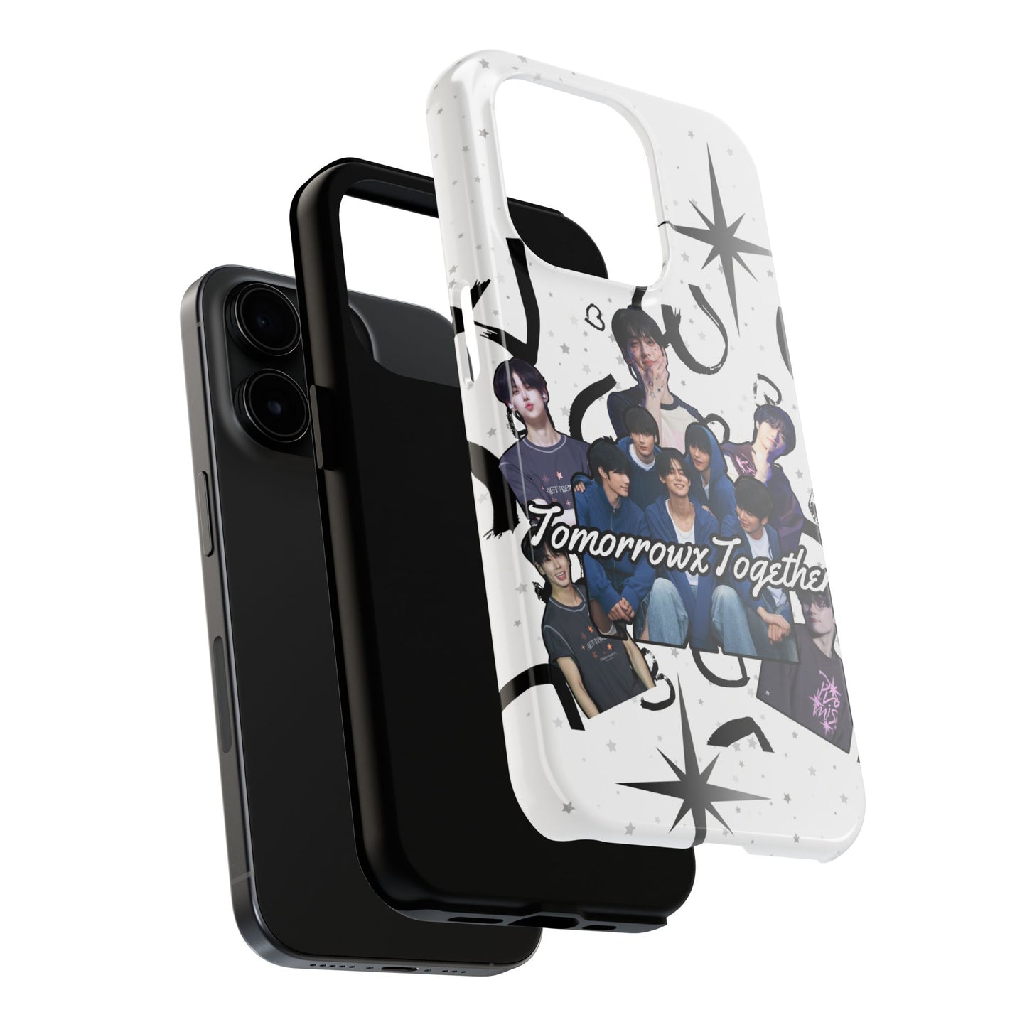 Tomorrow X Together Tough Phone Case - Trendy K-Pop Protector, Perfect Gift for Fans, Holiday Essentials, Customized Protection