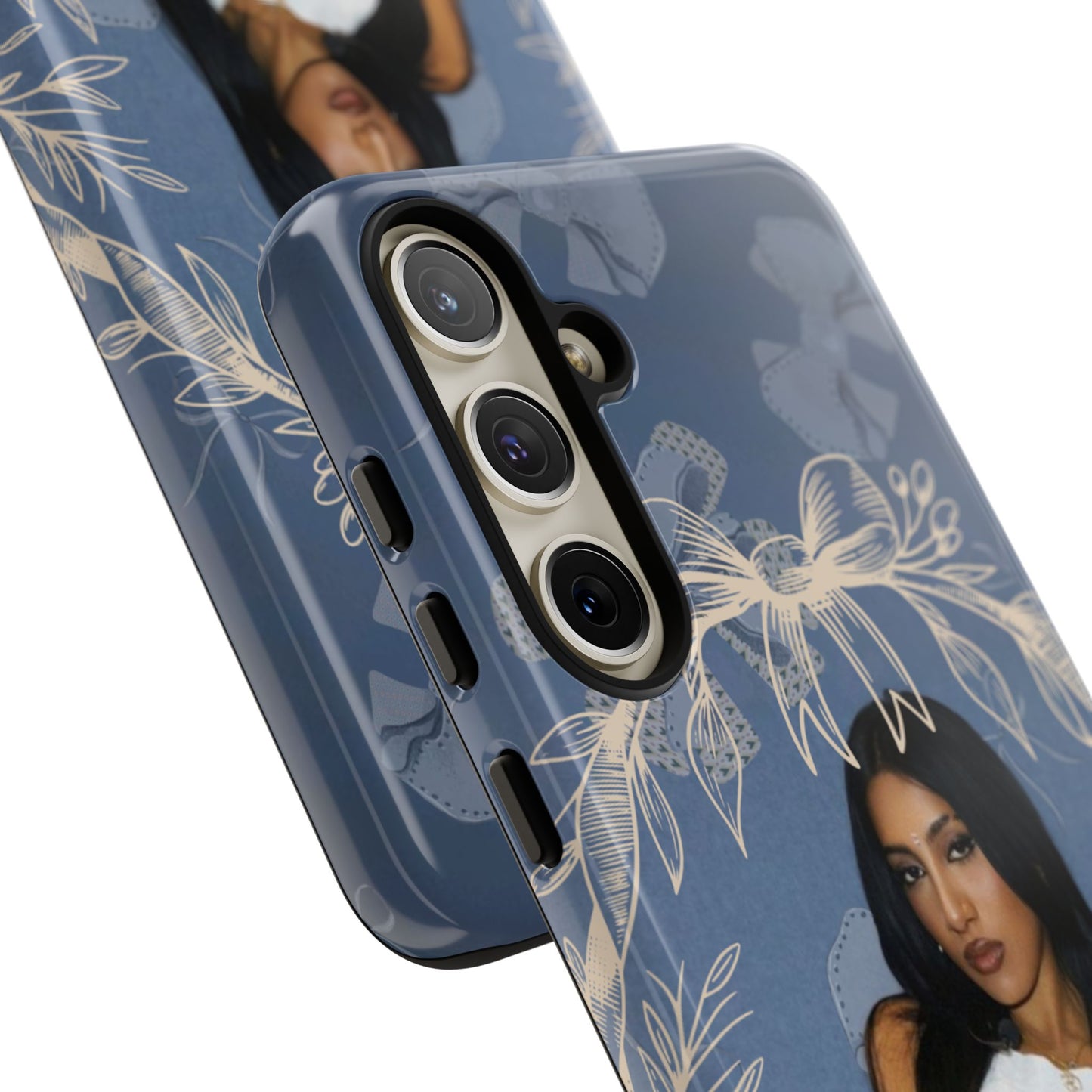 Lara Tough Phone Case — Protective Slim Case with Bow Wreath Design