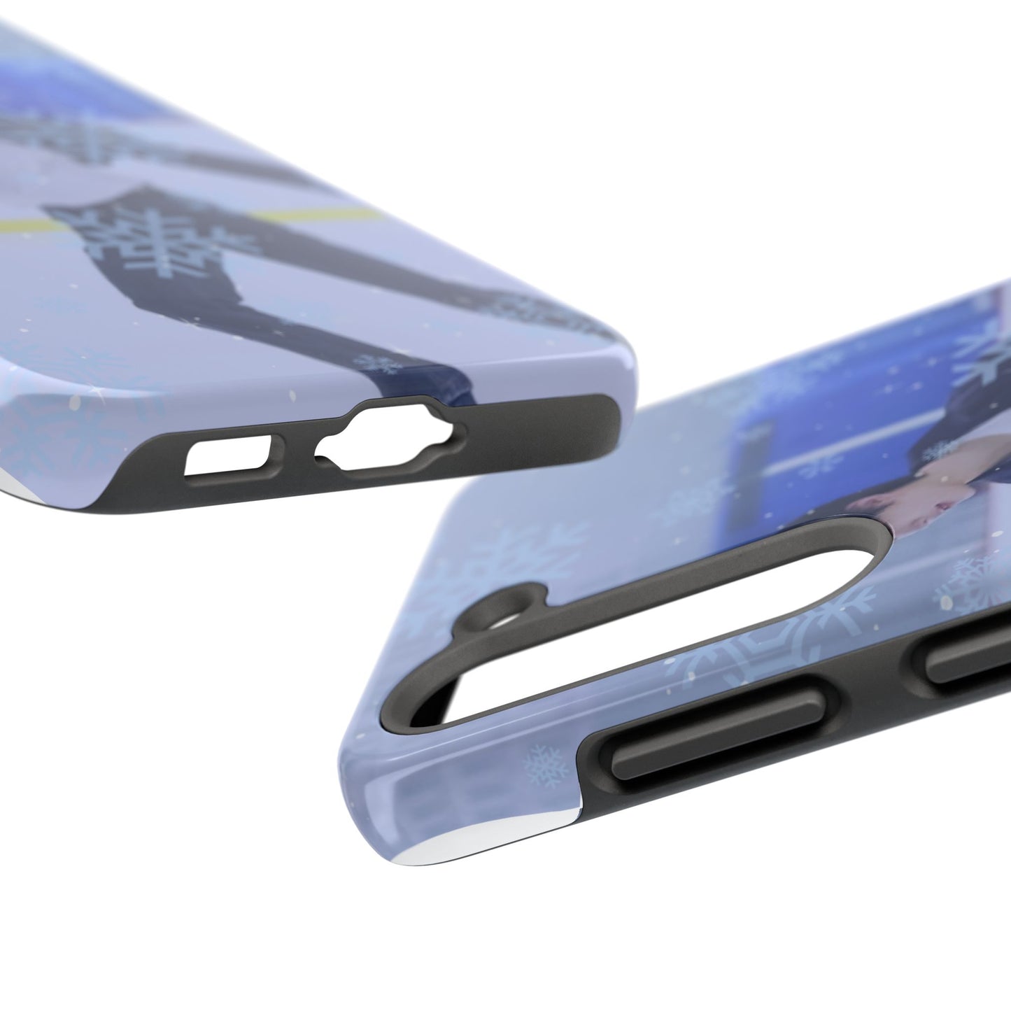 Ice Prince Tough Phone Case, Stylish Phone Protector, Winter Sports Accessory, Unique Gift for Skaters, Durable Phone Shell