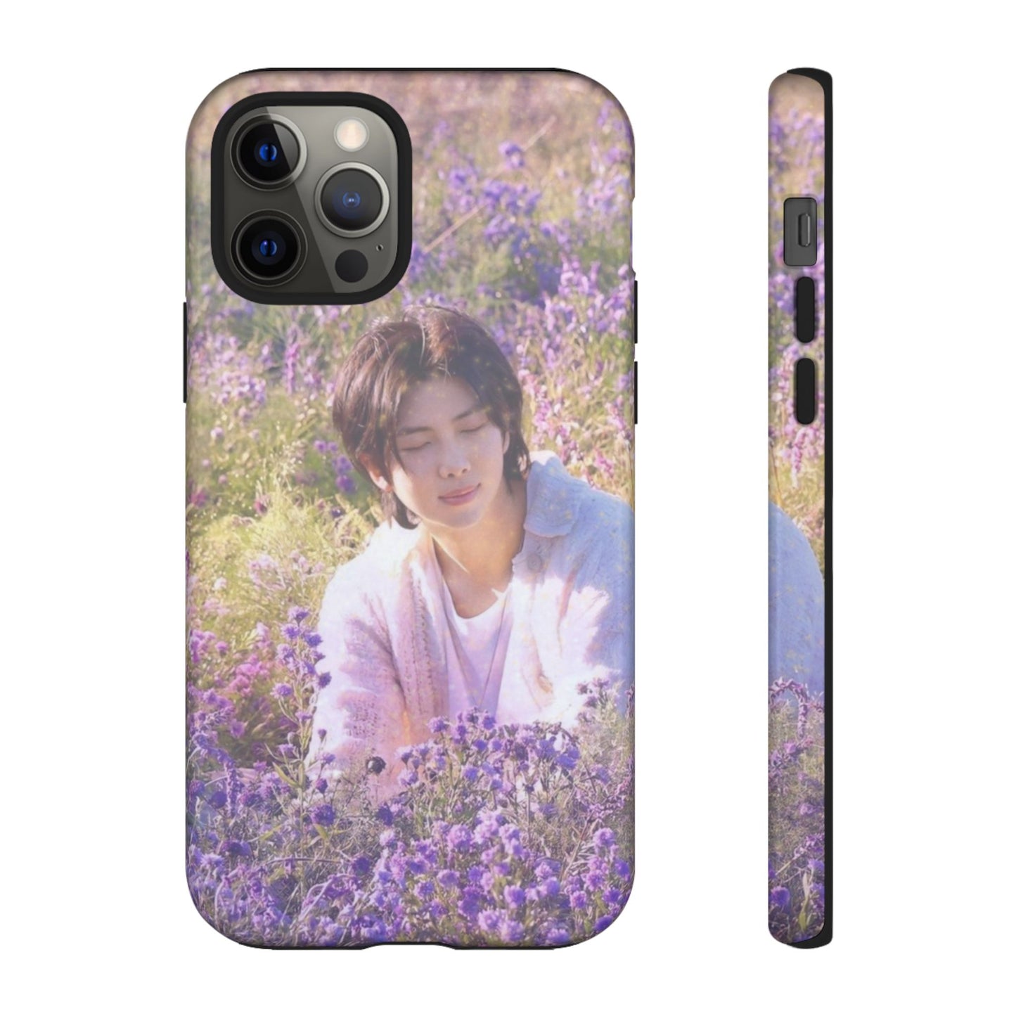 RM Floral Lavender Photo Phone Case
