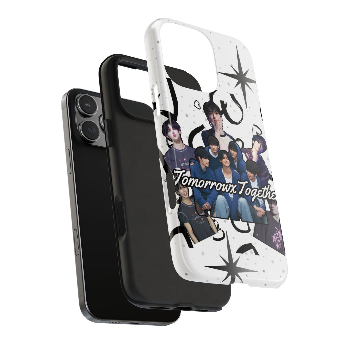 Tomorrow X Together Tough Phone Case - Trendy K-Pop Protector, Perfect Gift for Fans, Holiday Essentials, Customized Protection
