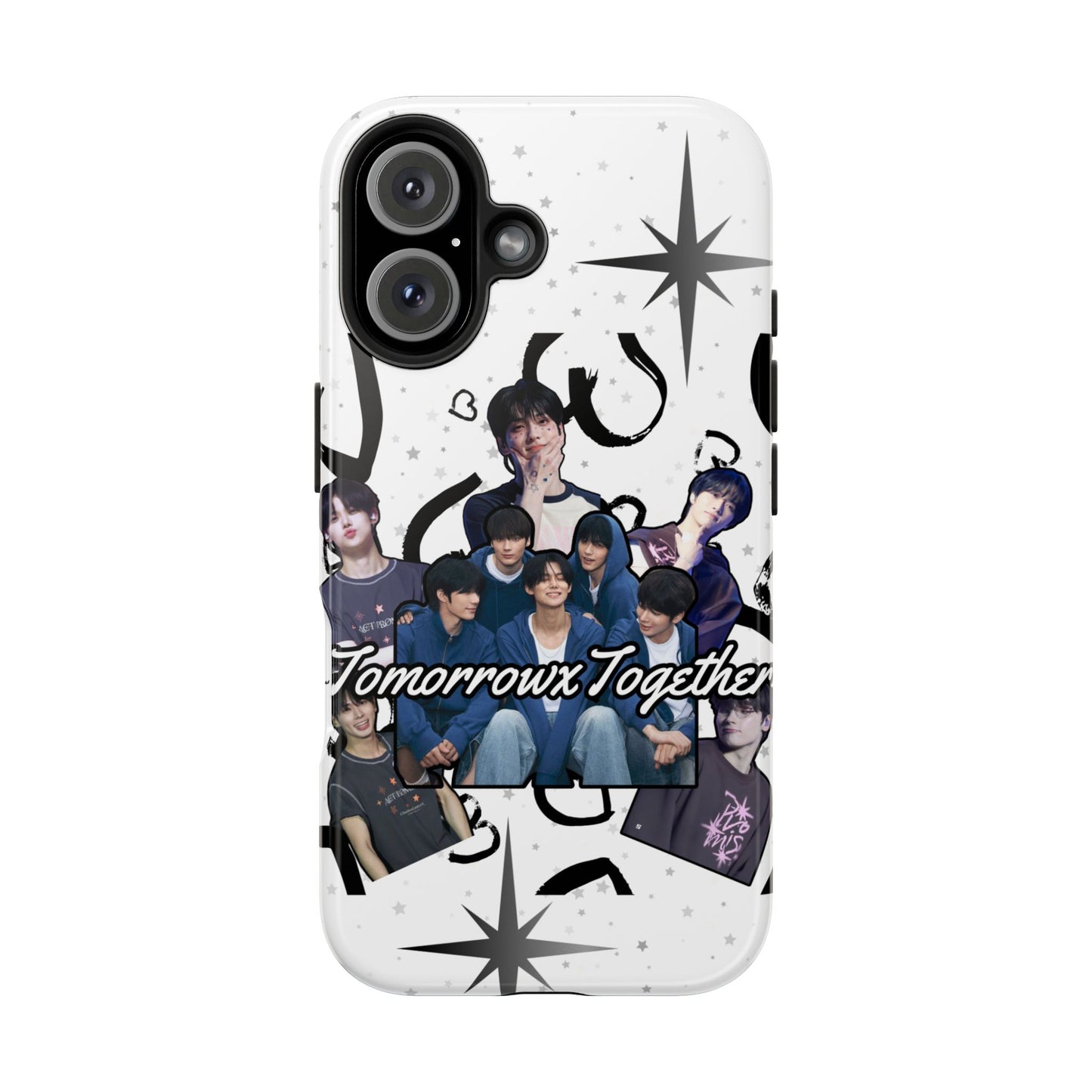 Tomorrow X Together Tough Phone Case - Trendy K-Pop Protector, Perfect Gift for Fans, Holiday Essentials, Customized Protection