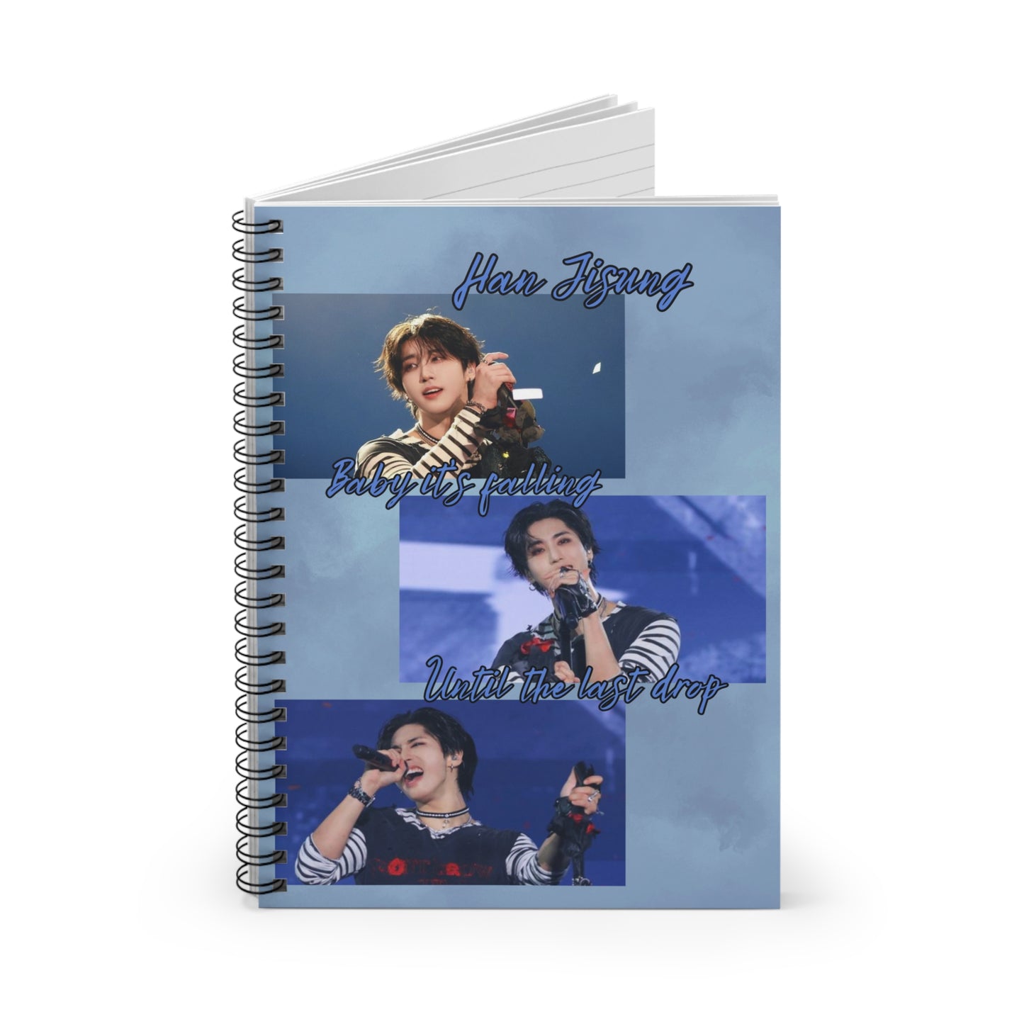 Han Jisung Spiral Notebook — Ruled Journal